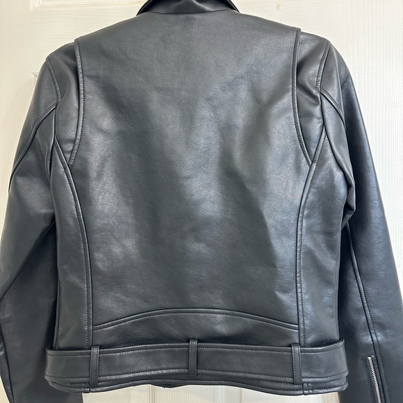 Rebecca Minkoff Faux leather Moto Jacket - Picture 5 of 9